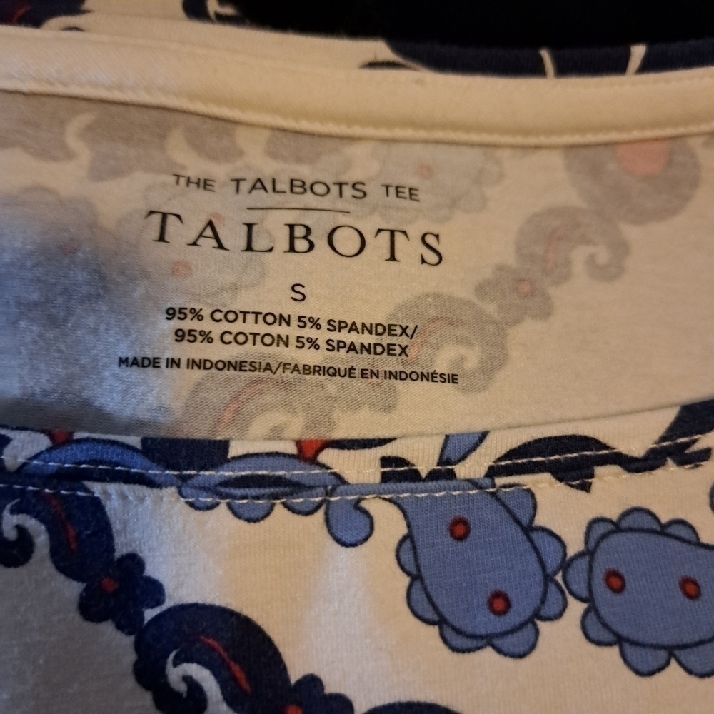 Talbots Blouse size small - Picture 4 of 5
